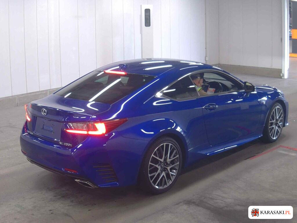 Lexus RC 2016 z aukcji japońskiej