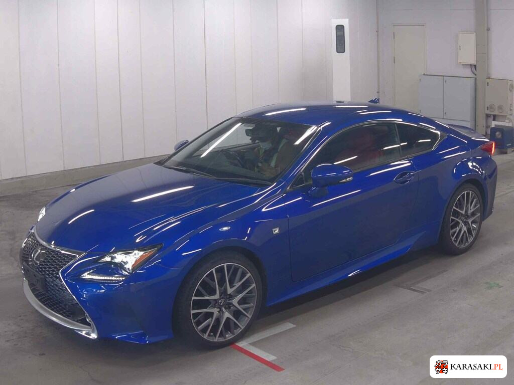 Lexus RC 2016 z aukcji japońskiej