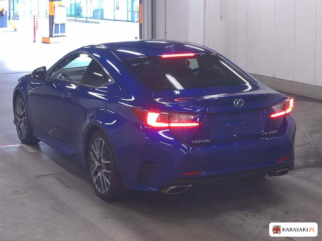Lexus RC 2016 z aukcji japońskiej