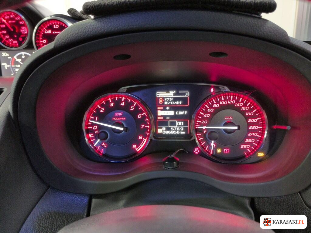 Subaru WRX STI 2016 z aukcji japońskiej