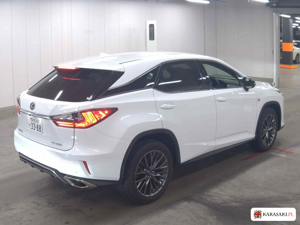 Lexus RX 2018 z aukcji japońskiej