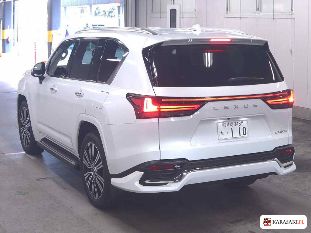 Lexus LX 2025 z aukcji japońskiej