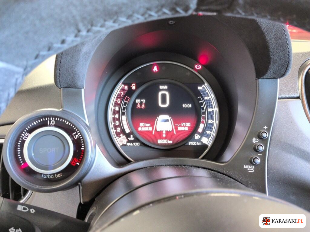 Abarth 595 2022 z aukcji japońskiej