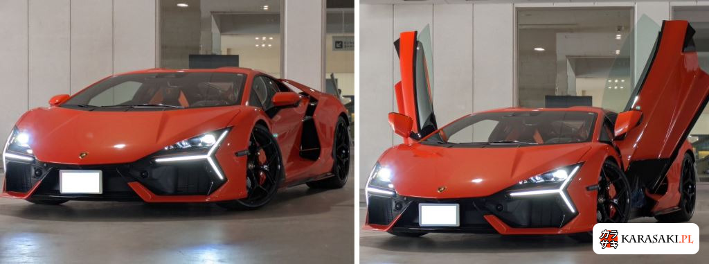 Lamborghini Revuelto 2025 z aukcji japońskiej