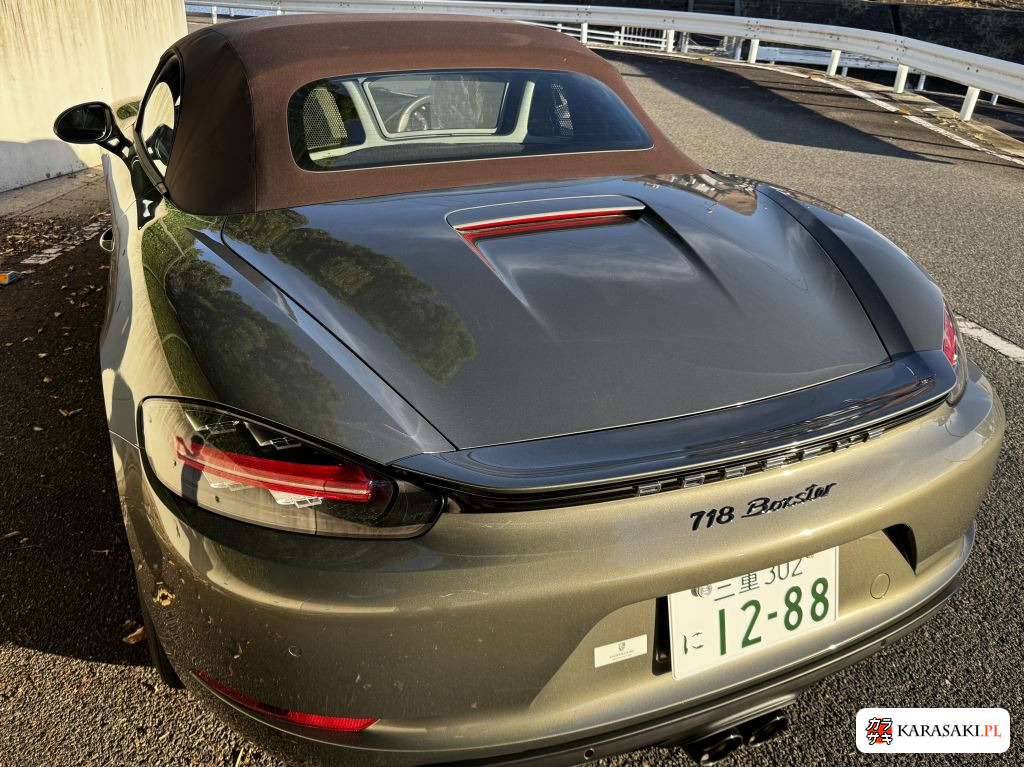 Porsche 718 Boxster 2019 z aukcji japońskiej