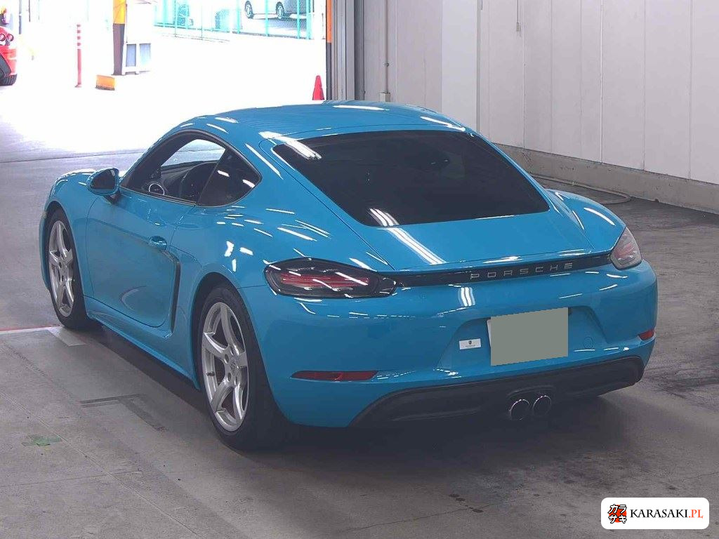 Porsche 718 Cayman 2017 z aukcji japońskiej
