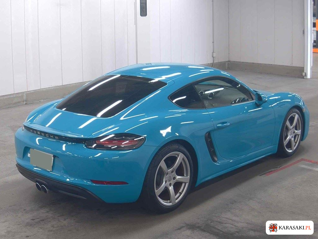 Porsche 718 Cayman 2017 z aukcji japońskiej