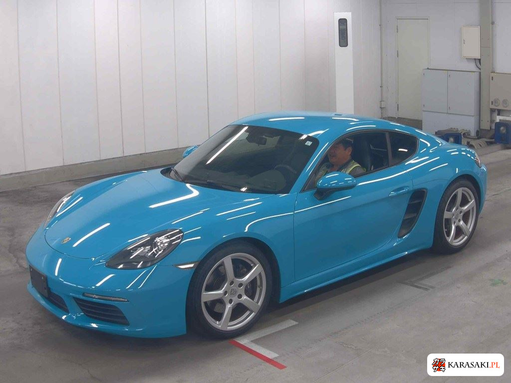 Porsche 718 Cayman 2017 z aukcji japońskiej