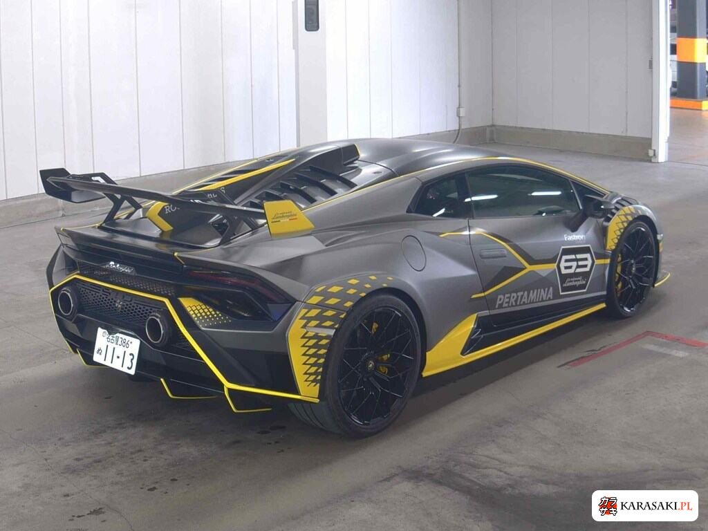 Lamborghini Huracan 2022 z aukcji japońskiej