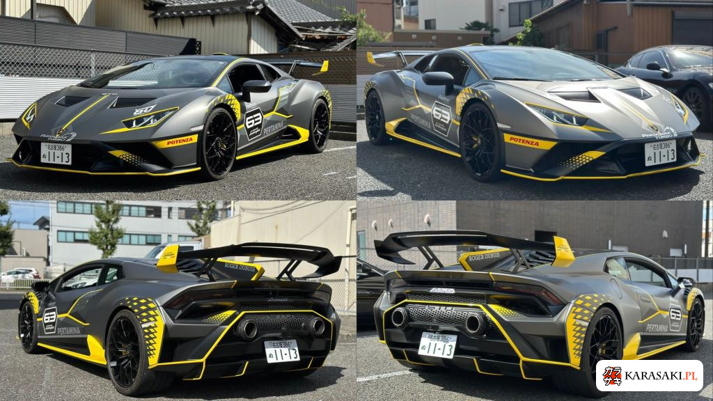 Lamborghini Huracan 2022 z aukcji japońskiej