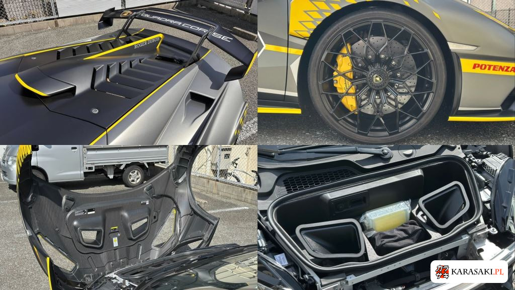 Lamborghini Huracan 2022 z aukcji japońskiej