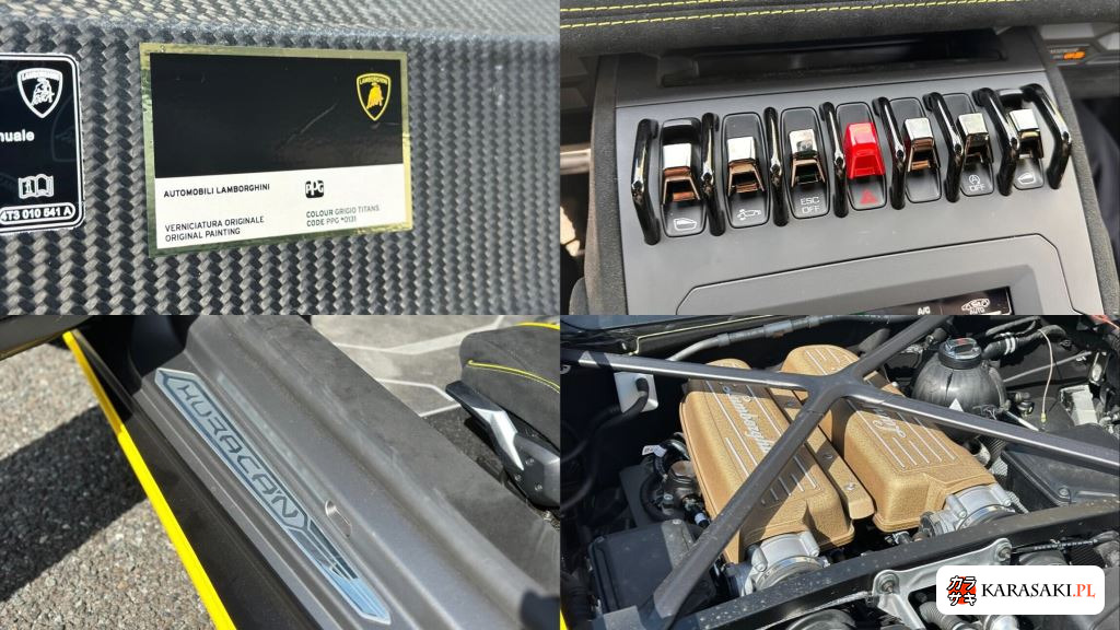 Lamborghini Huracan 2022 z aukcji japońskiej