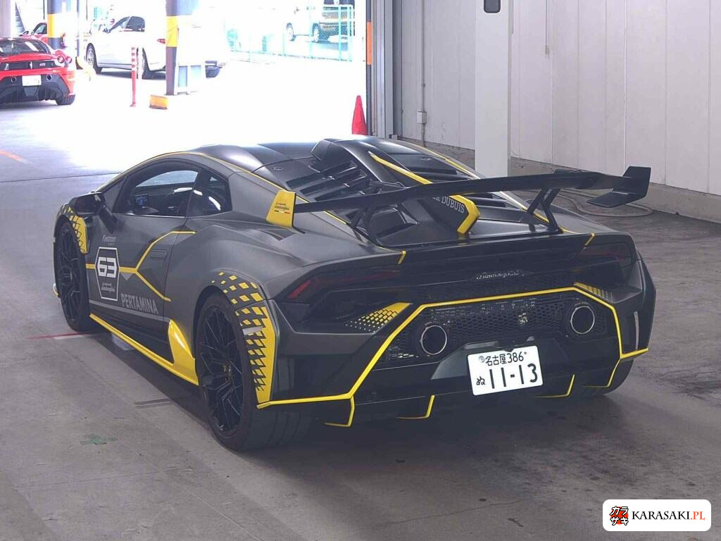 Lamborghini Huracan 2022 z aukcji japońskiej