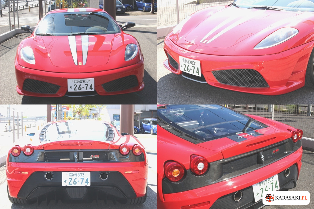 Ferrari 430 Scuderia 2009 z aukcji japońskiej