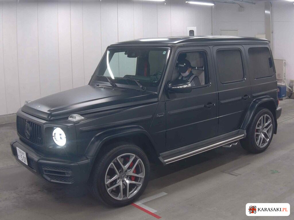 Mercedes-AMG G-Class 2021 from a Japanese auction