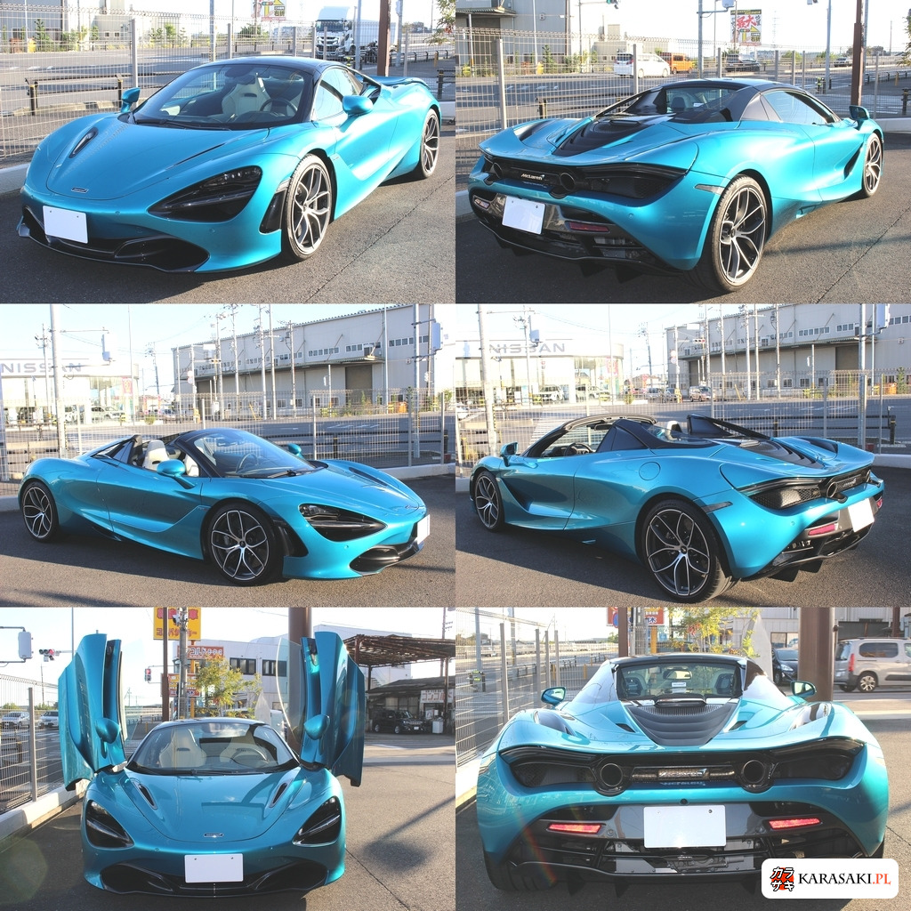 McLaren 720S Spider 2020 z aukcji japońskiej
