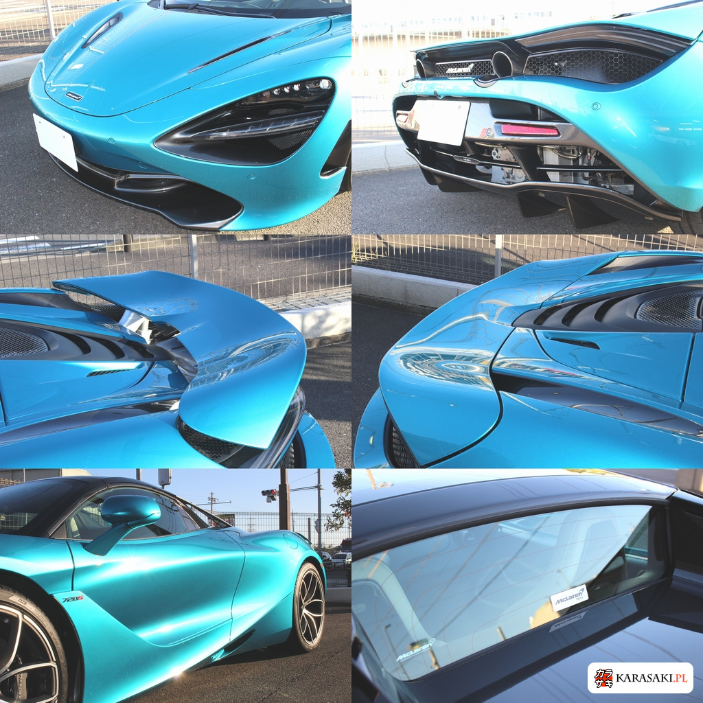 McLaren 720S Spider 2020 z aukcji japońskiej