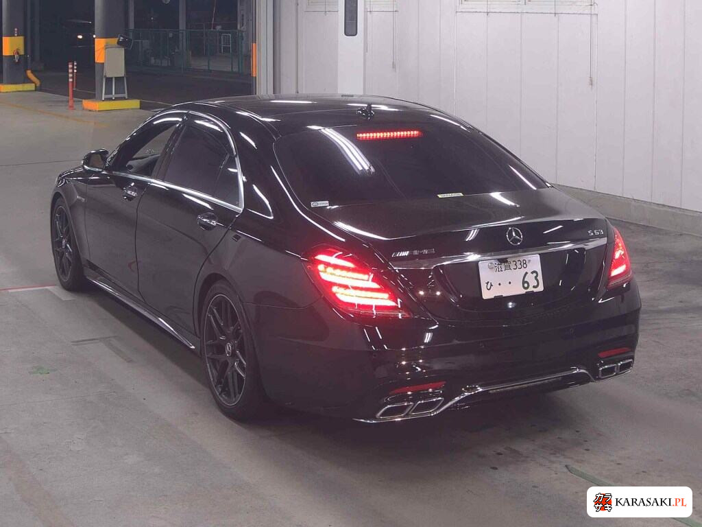 Mercedes-AMG S-Class 2018 from a Japanese auction