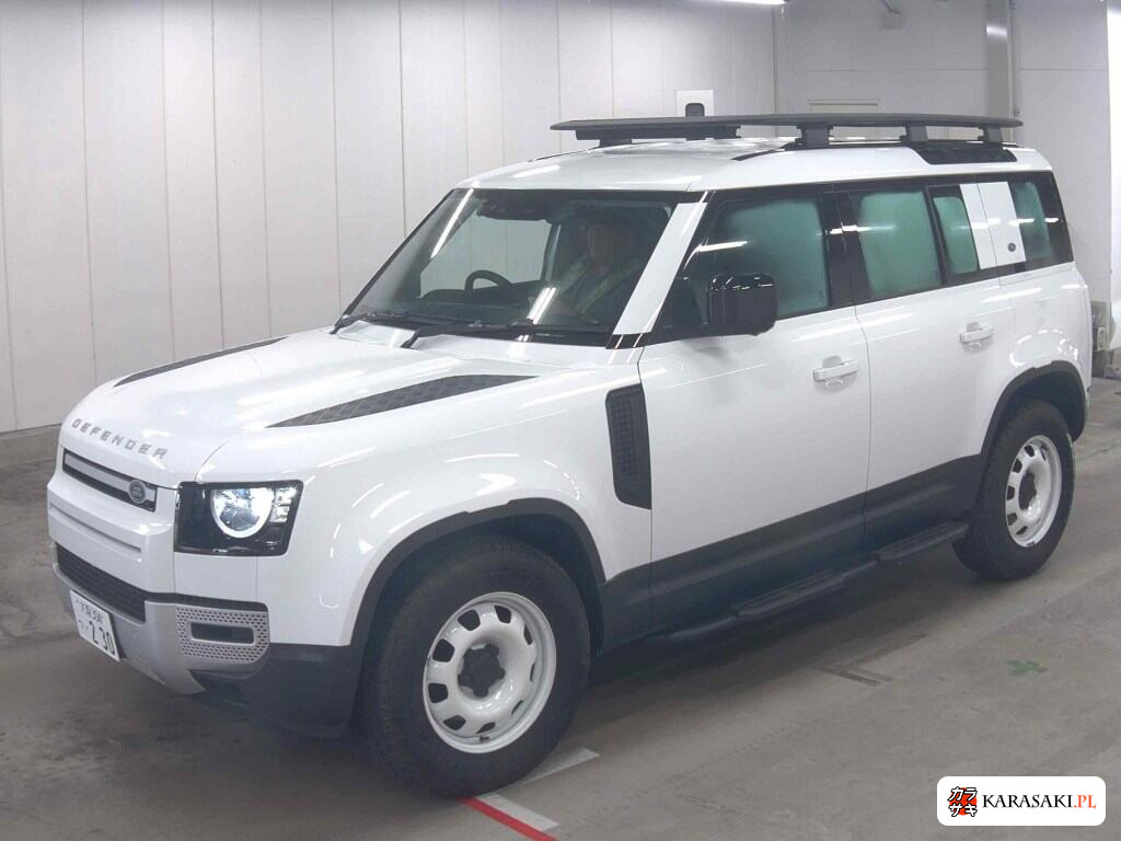 Land Rover Defender 2021 z aukcji japońskiej