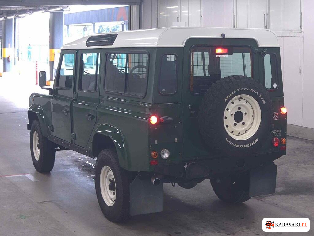 Land Rover Defender 2002 z aukcji japońskiej