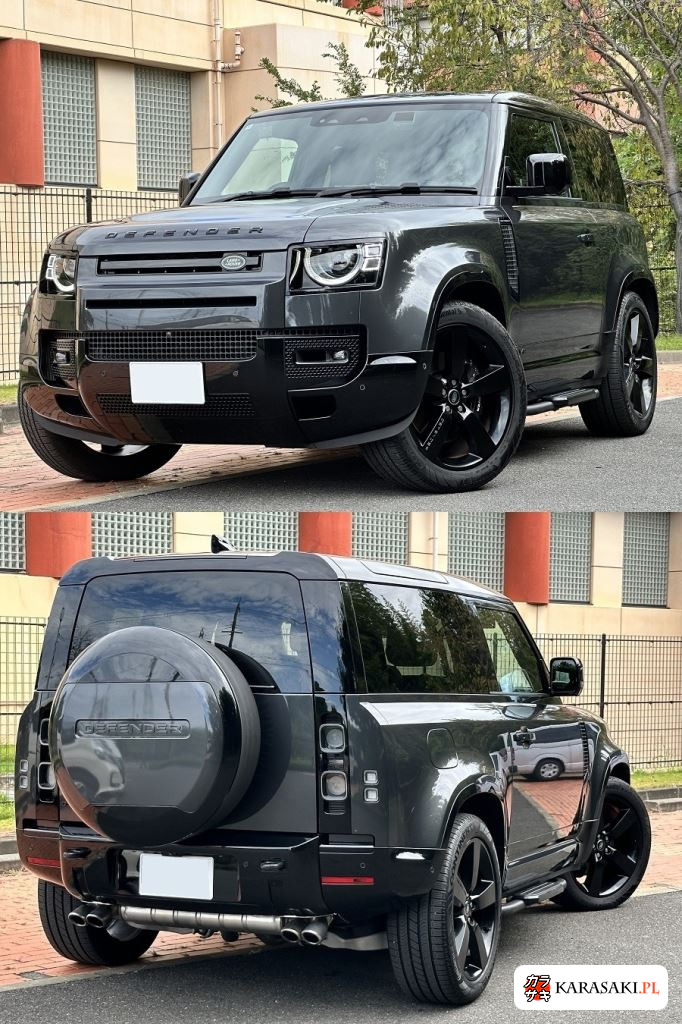 Land Rover Defender 2024 z aukcji japońskiej