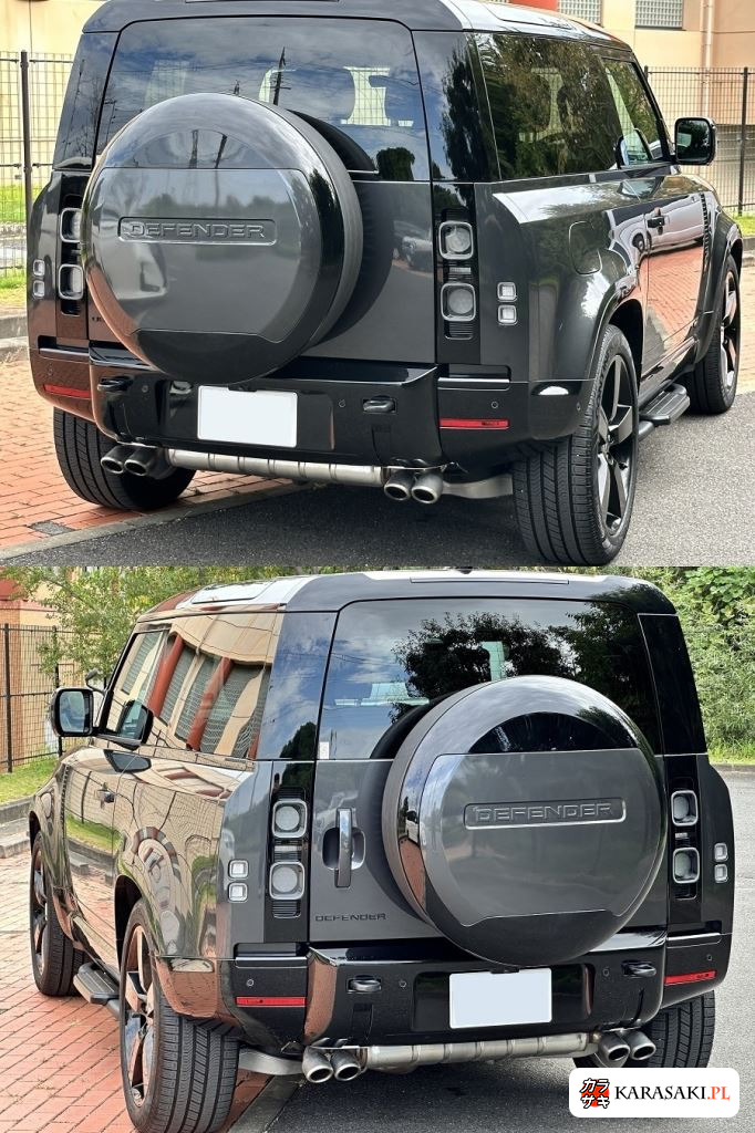 Land Rover Defender 2024 z aukcji japońskiej
