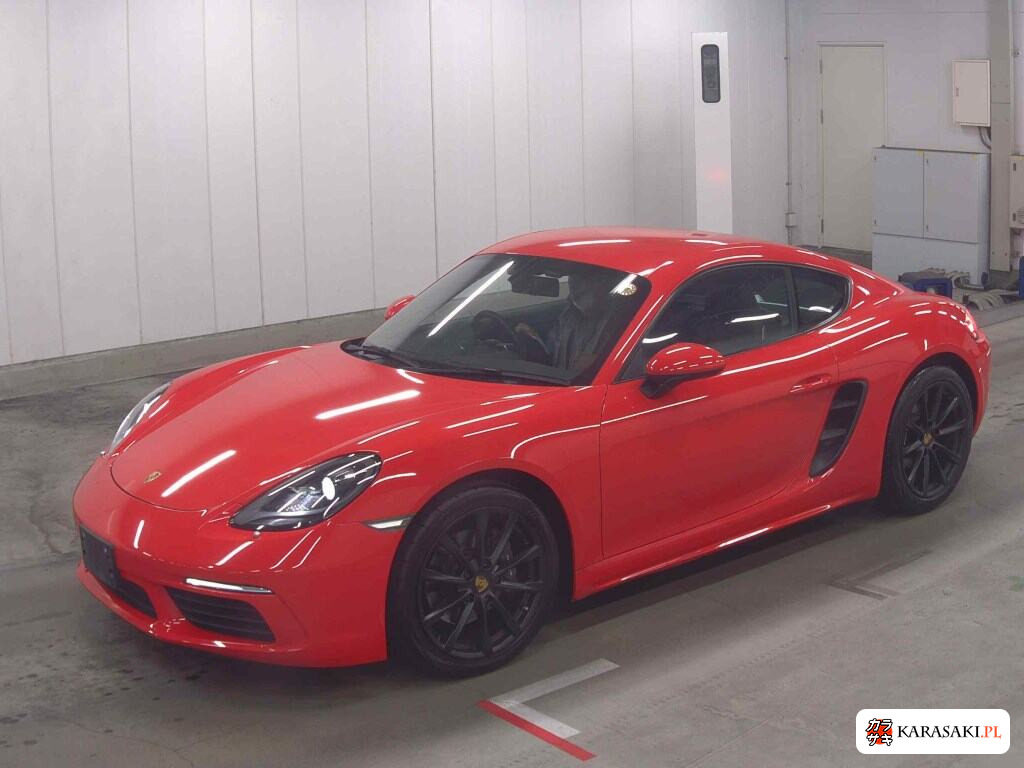 Porsche 718 Cayman 2018 z aukcji japońskiej