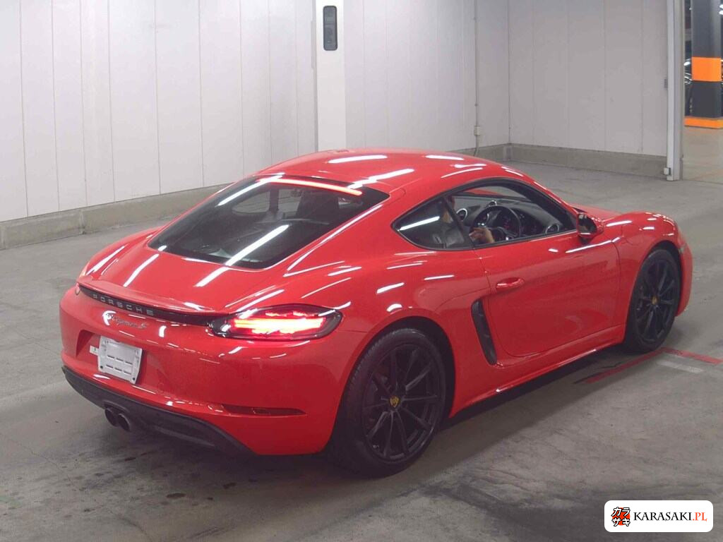 Porsche 718 Cayman 2018 z aukcji japońskiej
