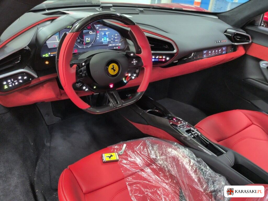 Ferrari 296GTB 2024 z aukcji japońskiej