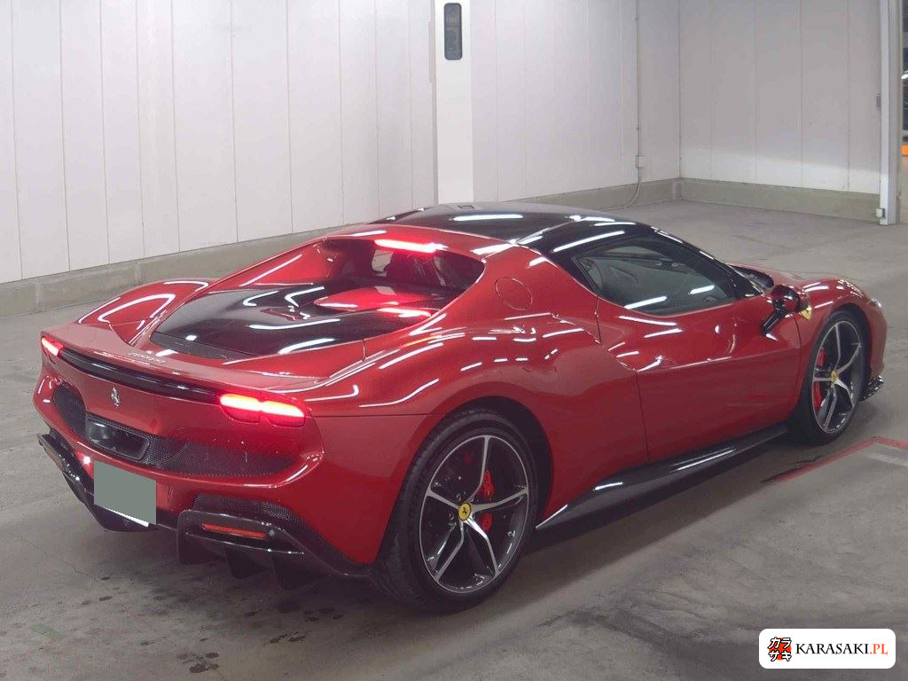 Ferrari 296GTB 2024 z aukcji japońskiej