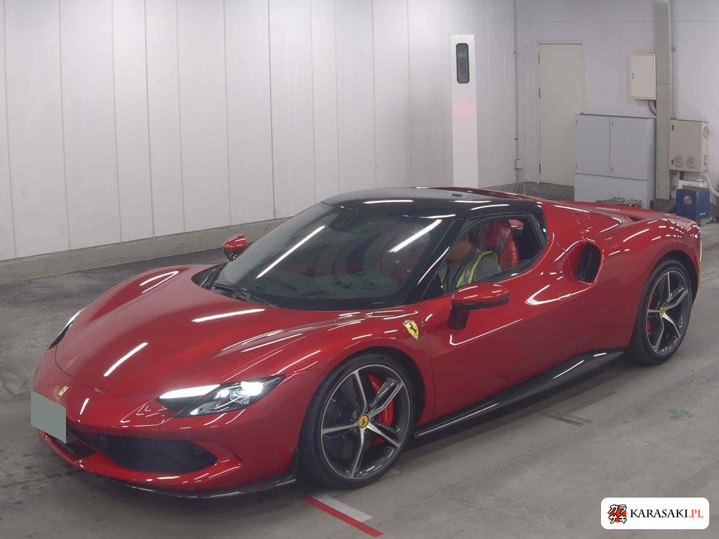 Ferrari 296GTB 2024 z aukcji japońskiej