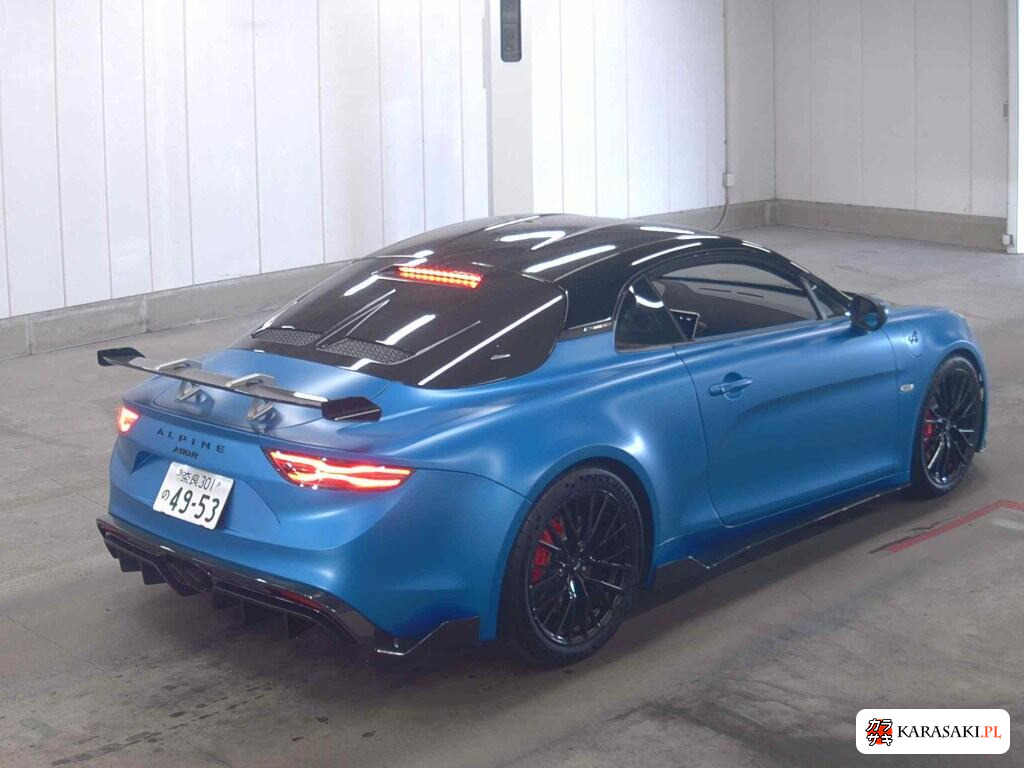 Renault Alpine A110 2025 z aukcji japońskiej