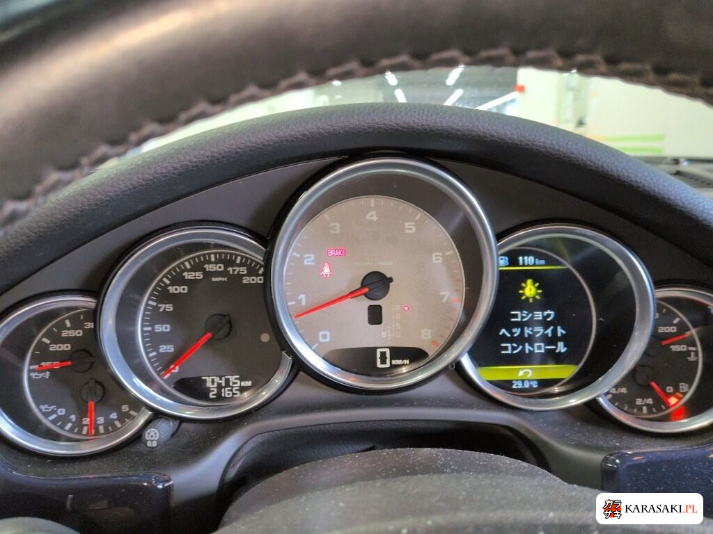 Porsche Panamera 2010 z aukcji japońskiej