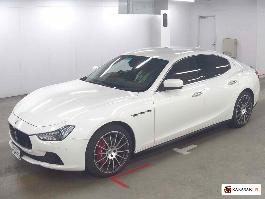 Maserati Ghibli 2016 z aukcji japońskiej