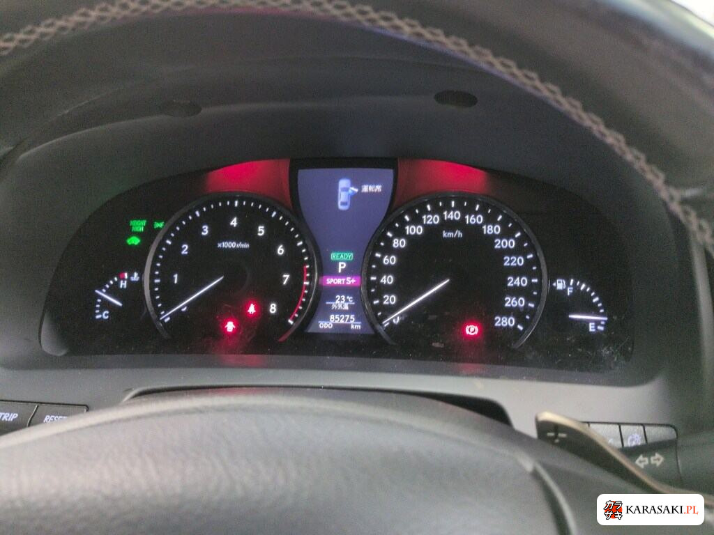 Lexus LS 2012 z aukcji japońskiej