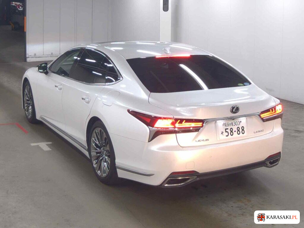 Lexus LS 2019 z aukcji japońskiej