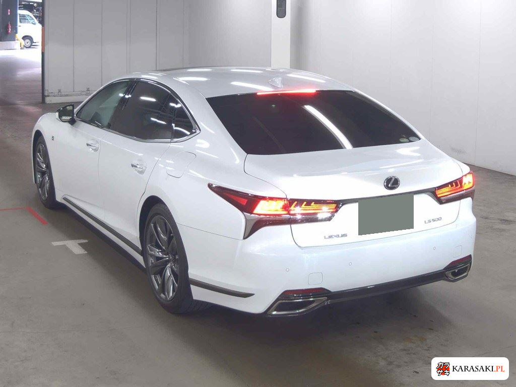 Lexus LS 2019 z aukcji japońskiej