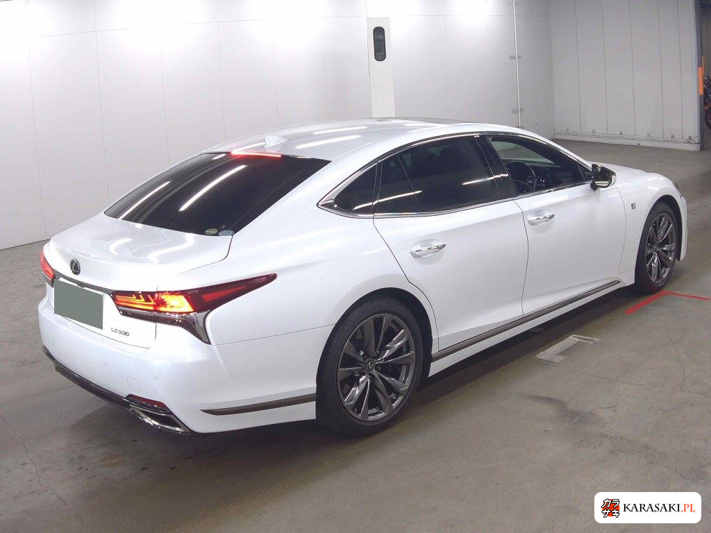 Lexus LS 2019 z aukcji japońskiej