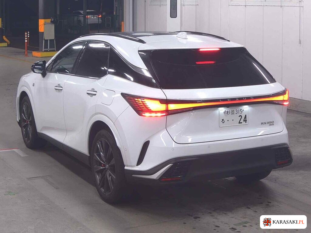 Lexus RX 2025 z aukcji japońskiej