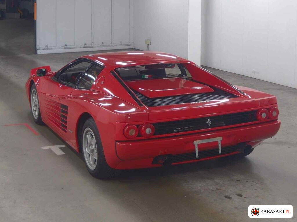 Ferrari Testarossa 1988 z aukcji japońskiej
