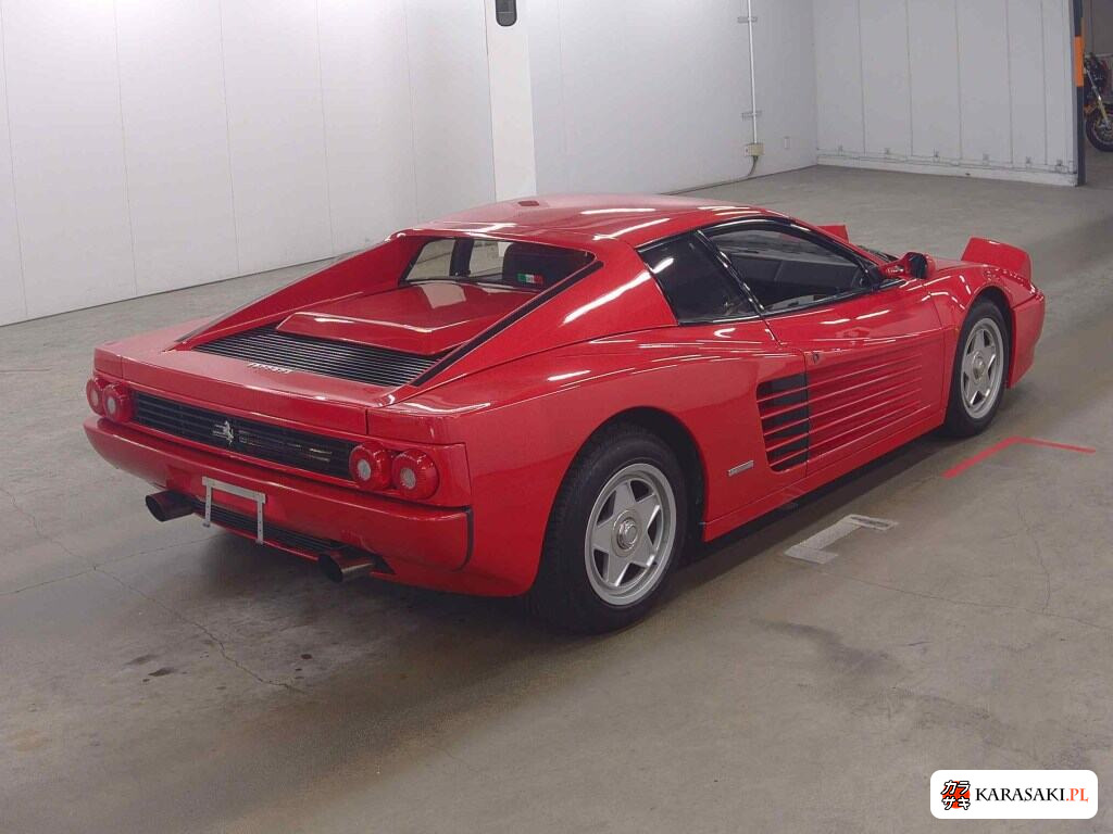 Ferrari Testarossa 1988 z aukcji japońskiej