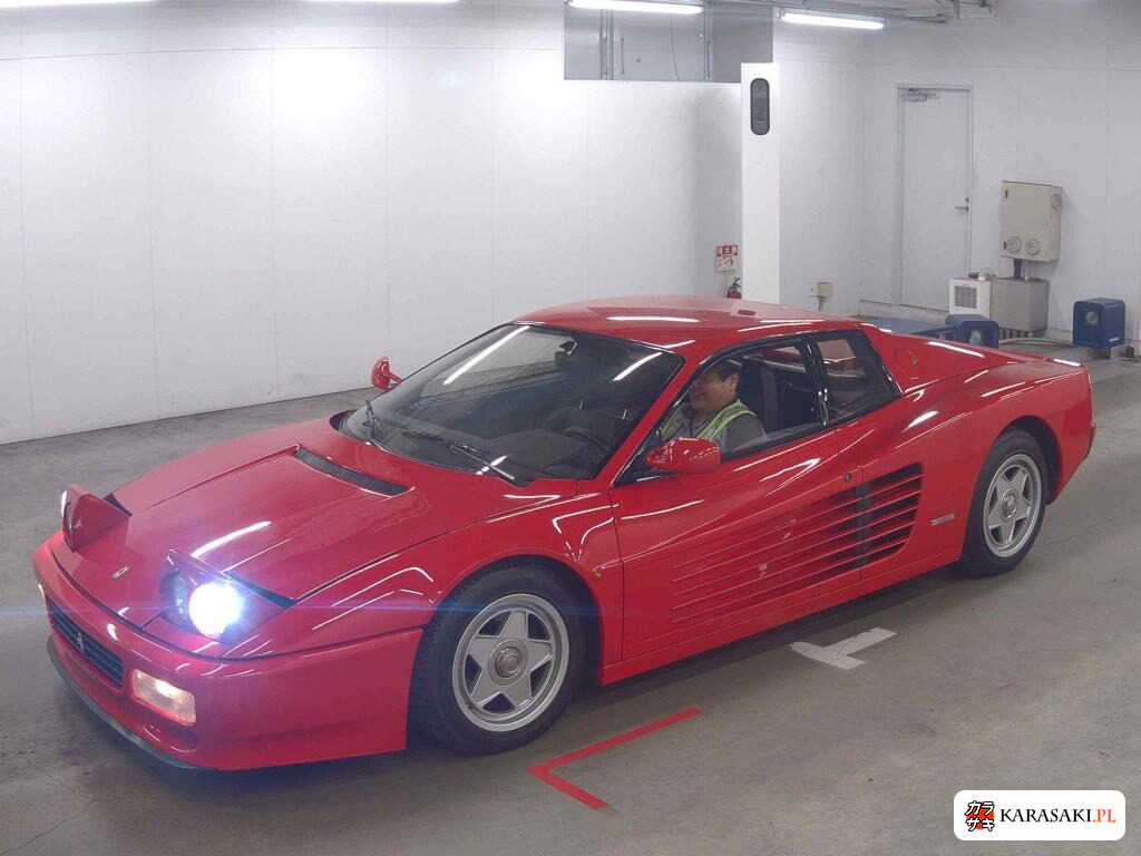 Ferrari Testarossa 1988 z aukcji japońskiej