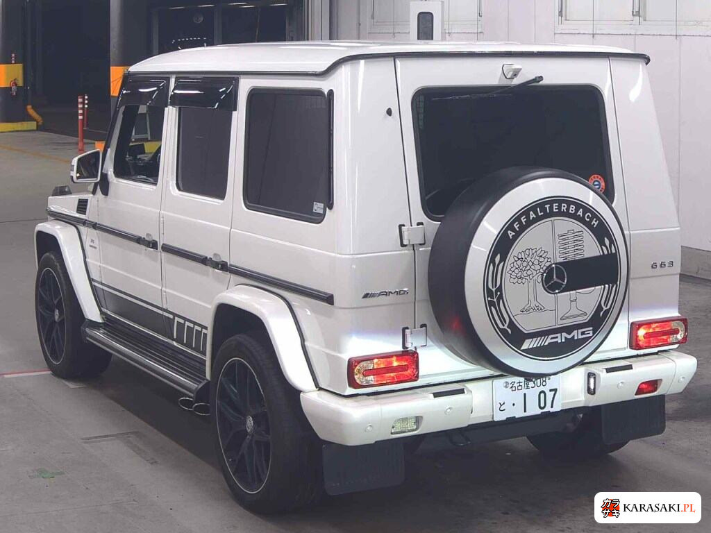 Mercedes-AMG G-Class 2016 z aukcji japońskiej