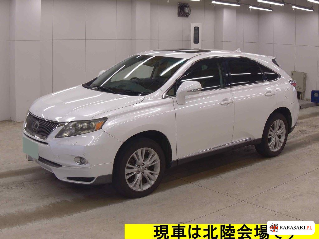 Lexus RX 2011 z aukcji japońskiej