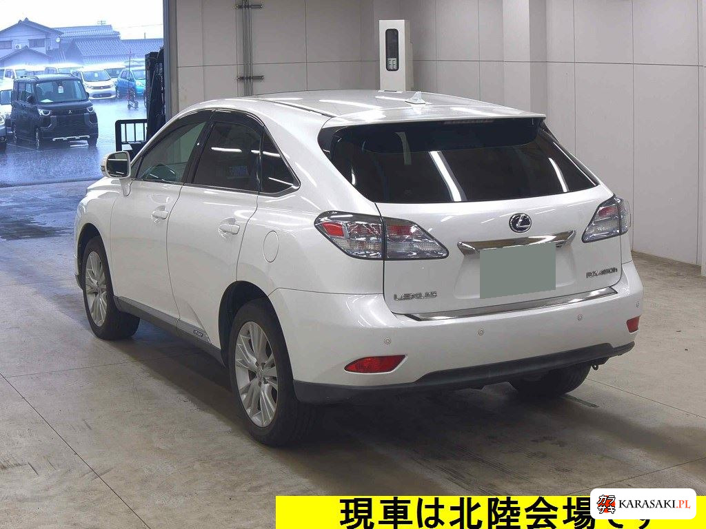 Lexus RX 2011 z aukcji japońskiej
