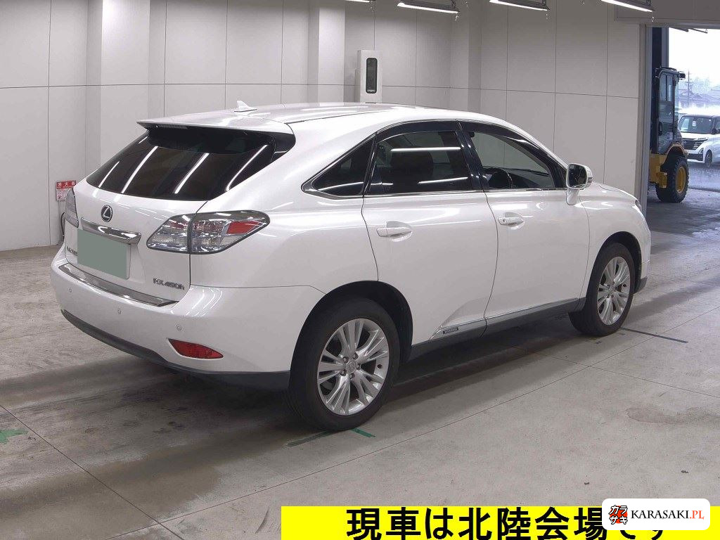 Lexus RX 2011 z aukcji japońskiej