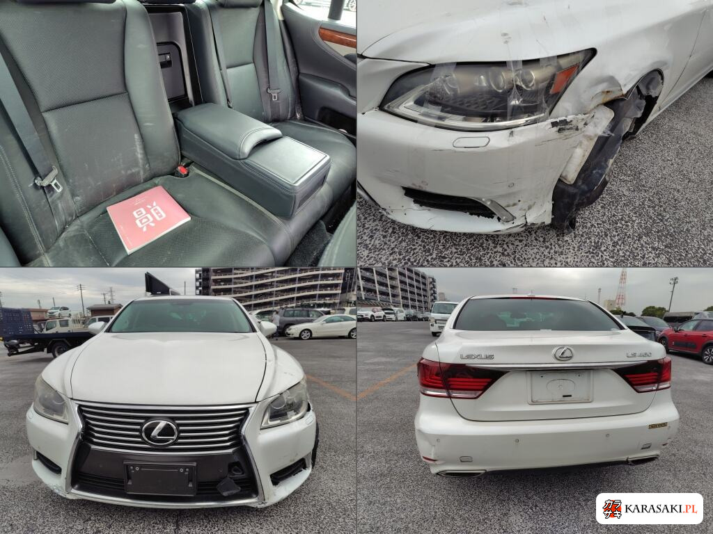Lexus LS 2013 z aukcji japońskiej