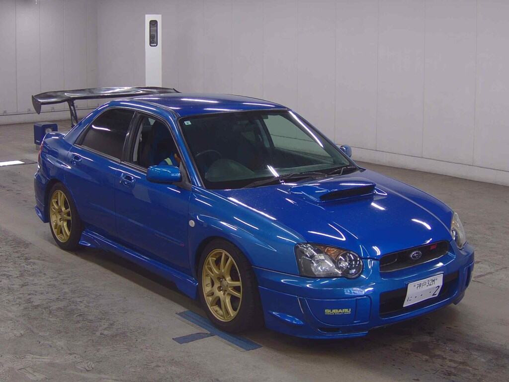 Subaru Impreza WRX 2004 z aukcji japońskiej