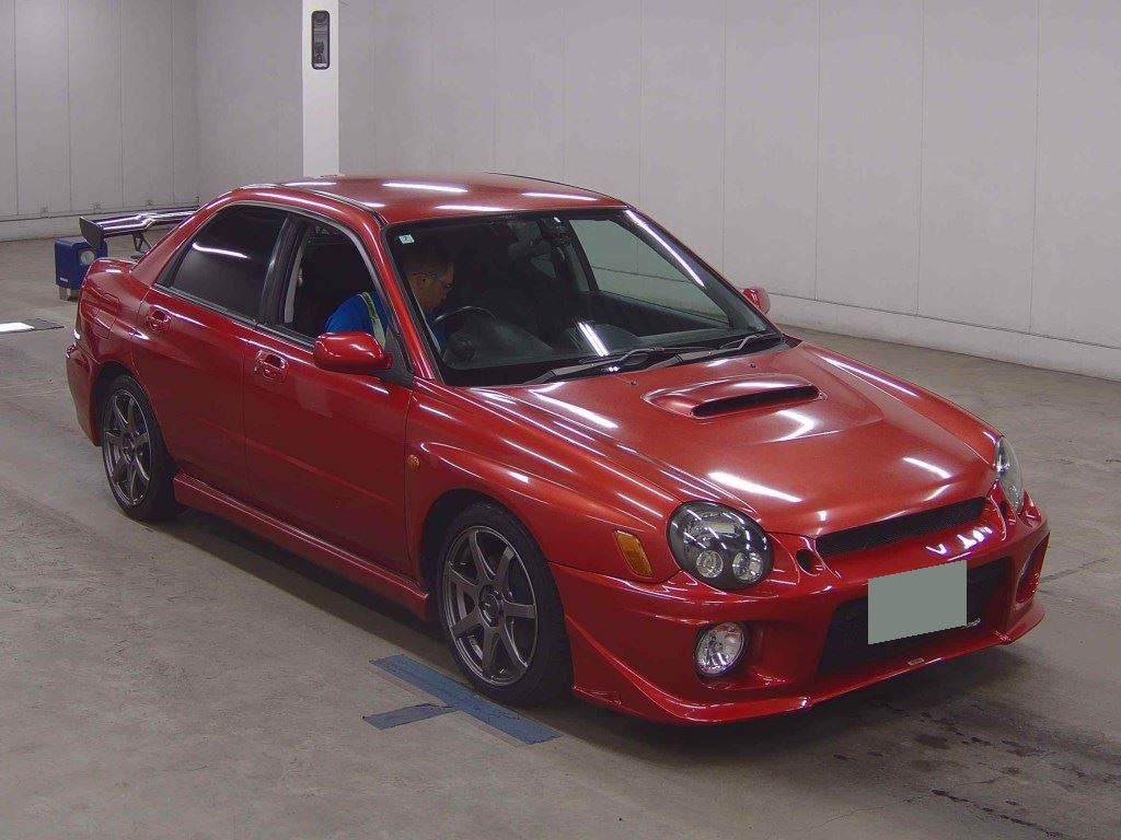 Subaru Impreza WRX 2002 z aukcji japońskiej