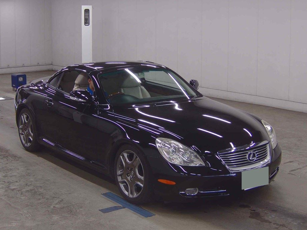 Lexus SC 2008 from a Japanese auction